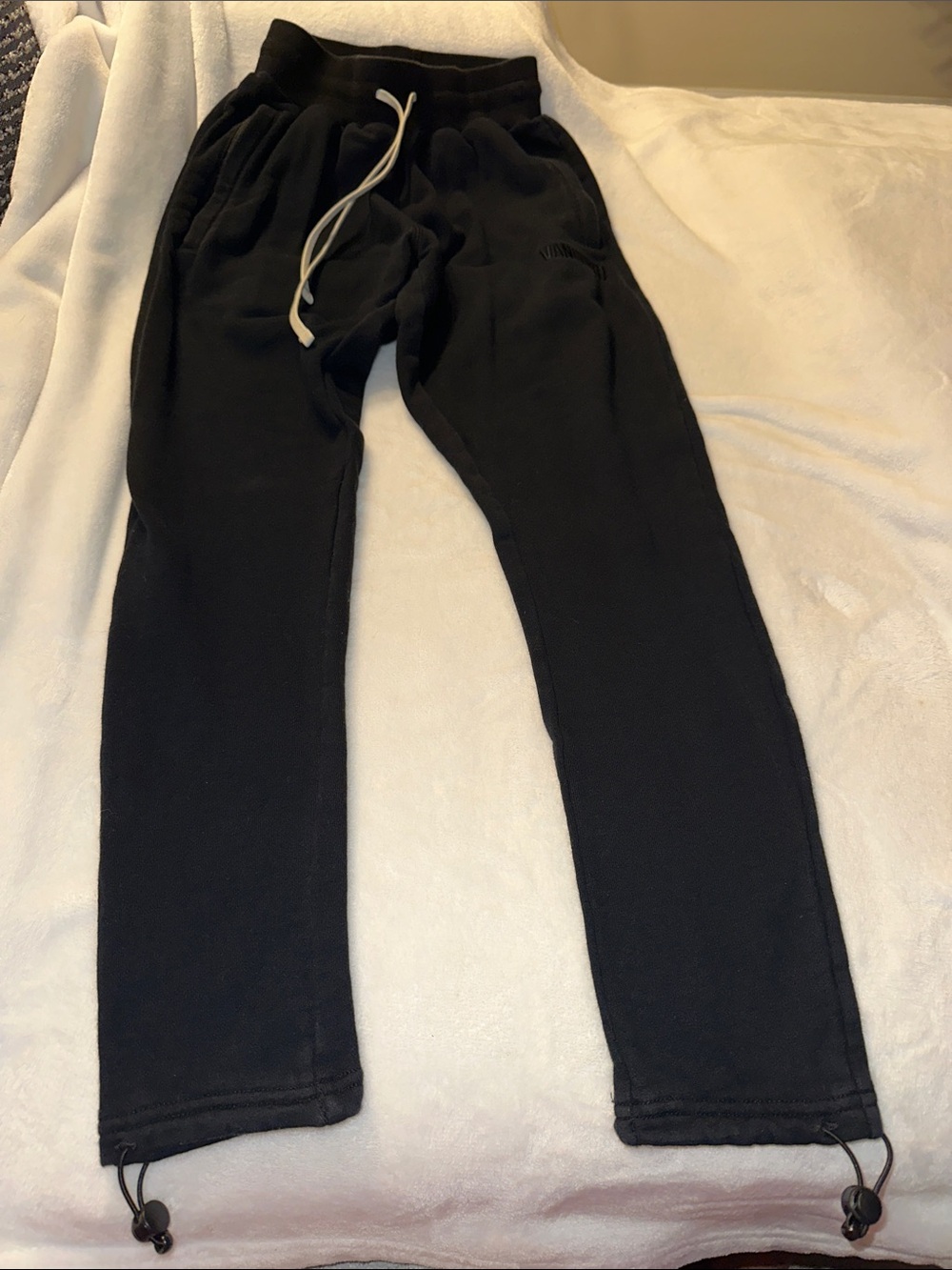 Men’s Black Jogger Sweatpants with Drawstring